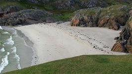 The second, more private section of Achmelvich Beach